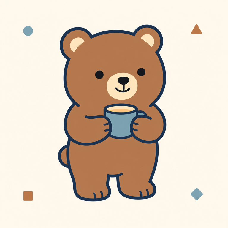 まじめなクマ